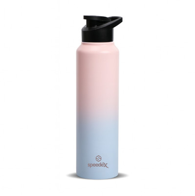 SPEEDEX 1000 ml Stainless Steel Bottle(Pack of 1, Pink, Blue)