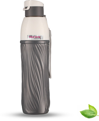Pack of 1 Trueware Aqua Pure PU Insulated Plastic Water Bottle 850 ML-BROWN 850 ml Bottle Plastic