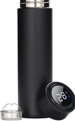 ONEX 500 ml Stainless Steel Flask(Pack of 1, Black)