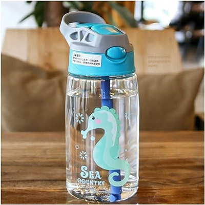 KAVANA 480 ml Tritan Sipper(Pack of 1, Multicolor)
