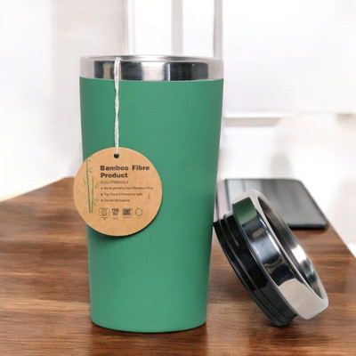 AANZIA 480 ml Steel Sipper(Pack of 1, Green)