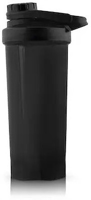 RACE 700 ml Plastic Shaker(Pack of 1, Black)