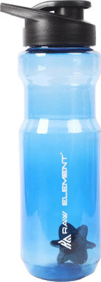 Raw Element 800 ml Plastic Shaker(Pack of 1, Blue)