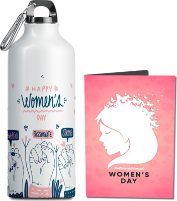 DojaBeauty 600 ml Aluminium Sipper(Pack of 1, White)