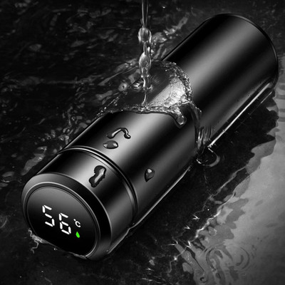 MANOJSTORE Temperature Bottle 500 ml Bottle(Pack of 1, Black, Steel)