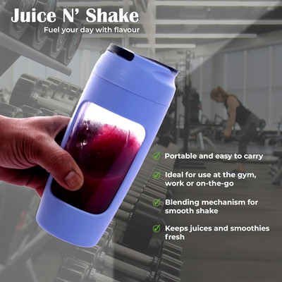 sk bazaar 700 ml Plastic Shaker(Pack of 1, Blue)