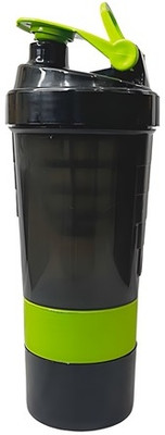 prajapati 1000 ml Plastic Shaker(Pack of 1, Black)