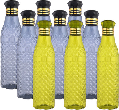KUBER INDUSTRIES 1000 ml Plastic Bottle(Pack of 9, Multicolor)