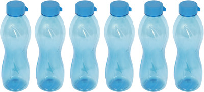 Pearlpet Pheonix 1000 ml Bottle(Pack of 6, Blue, PET)