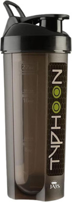 Jais 700 ml Plastic Shaker(Pack of 1, Black)
