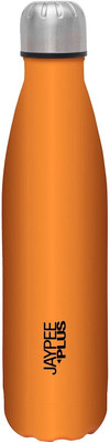 Jaypee Plus 500 ml Steel Bottle(Pack of 1, Orange)