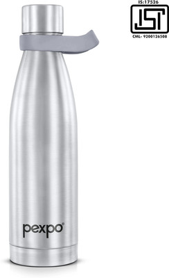 pexpo 500 ml Steel Flask(Pack of 1, Silver)