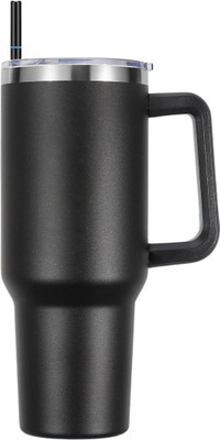 bhavik creations 1200 ml Stainless Steel Bottle(Pack of 1, Black)