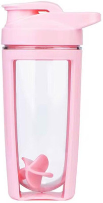 Chiomino 500 ml Plastic Shaker(Pack of 1, Pink)