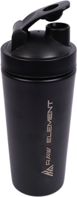 Raw Element 750 ml Steel Sipper(Pack of 1, Black)
