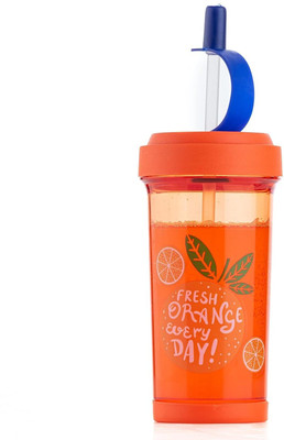 LEKORED 500 ml Plastic Sipper(Pack of 1, Orange)