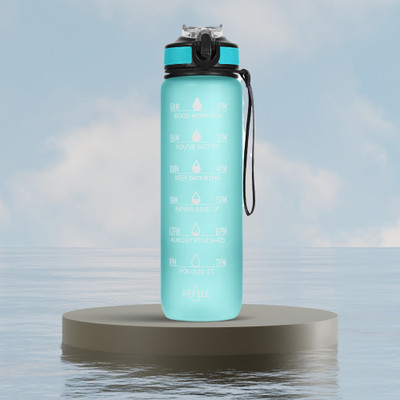 Solara 1 L Tritan Bottle(Pack of 1, Blue)