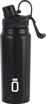 VBOTT 1000 ml Stainless Steel Bottle(Pack of 1, Black)