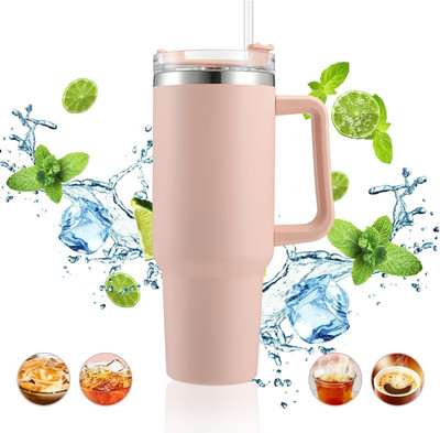 crownsmill 1200 ml Water Purifier Bottle(Pink)