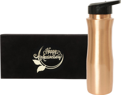INTERNATIONAL GIFT 1000 ml Copper Bottle(Pack of 1, Copper)