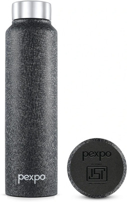 pexpo 950 ml Steel Bottle(Pack of 1, Black)