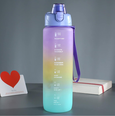 Rose Petals 1000 ml Tritan Bottle(Pack of 1, Multicolor)