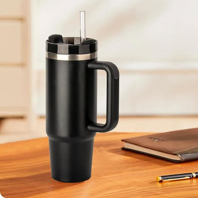 ABV 1200 ml Steel Sipper(Pack of 1, Black)