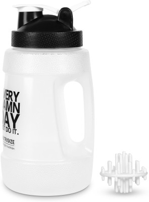 Nutrigize 1500 ml Plastic Shaker(Pack of 1, White)