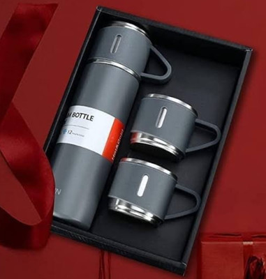THEOUTSTANDING 500 ml Stainless Steel Flask(Pack of 1, Multicolor)