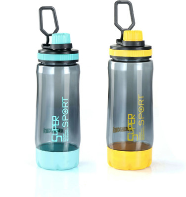 ABD 600 ml Plastic Bottle(Pack of 2, Multicolor)