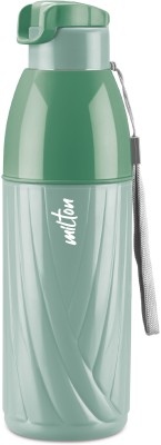 MILTON Steel Glacier 600 PU Insulated Inner Stainless Steel Bottle, 520 ml, Light Green 520 ml Bottle(Pack of 1, Green, Plastic)