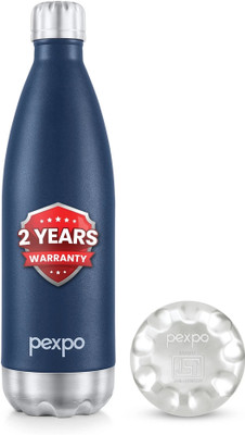pexpo 980 ml Steel Flask(Pack of 1, Blue)