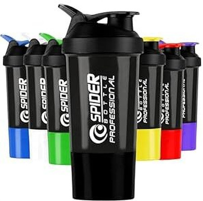 Manshi 500 ml Plastic Shaker(Pack of 1, Multicolor)