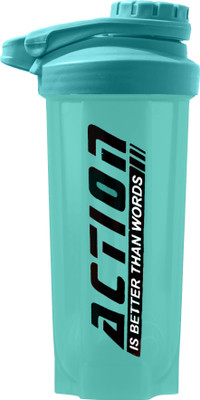TRUE INDIAN 700 ml Plastic Shaker(Pack of 1, Green)