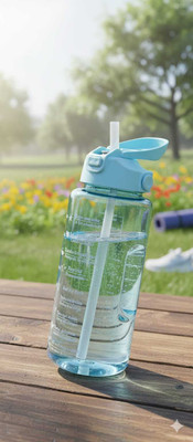 Askstore 2000 ml Plastic Bottle(Pack of 1, Light Blue)