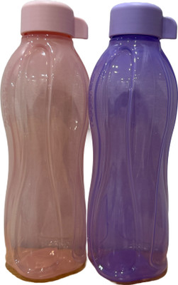 TUPPERWARE 500 ml Plastic Bottle(Pack of 2, Purple, Pink)