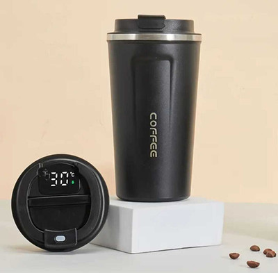beyondfantasy 500 ml Steel Flask(Pack of 1, Black)