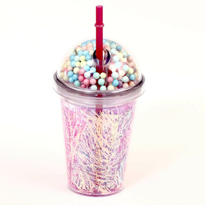 Giftbox 200 ml Plastic Sipper(Pack of 1, Maroon)
