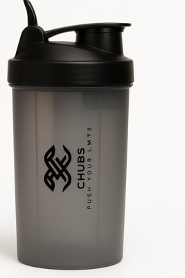 Chubs 500 ml Plastic Shaker(Pack of 1, Grey)