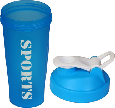 TRUE INDIAN 700 ml Plastic Shaker(Pack of 1, Blue)