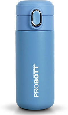 PROBOTT Thermosteel Pride Hot and Cold Vacuum Flask 300 ml Flask(Pack of 1, Blue, Steel)