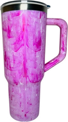 nylecart 1200 ml Steel Sipper(Pack of 1, Pink)