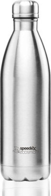 SPEEDEX Thermosteel Flip Lid Flask,Hot&Cold Water Bottle for Office Indoor(Silver, 500 ML) 500 ml Flask(Pack of 1, Silver, Steel)