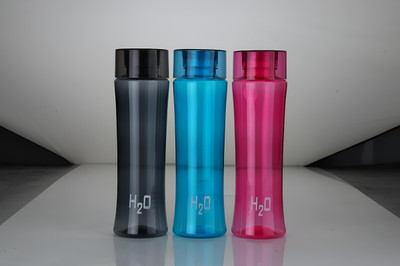 Elecsera Premium Quality Water Bottle Set Of 3 Piece 1000 ml Bottle(Pack of 3, Multicolor, Plastic)