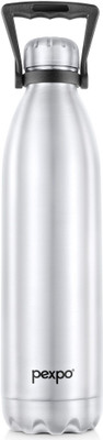pexpo 2000 ml Steel Flask(Pack of 1, Silver)