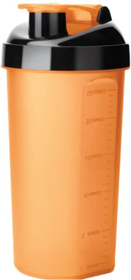 SSSTORE 500 ml Plastic Shaker(Pack of 1, Orange)