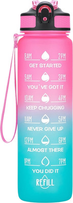 CANWELL 1000 ml Plastic Bottle(Pack of 1, Multicolor)