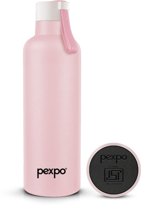 pexpo 750 ml Steel Flask(Pack of 1, Pink)