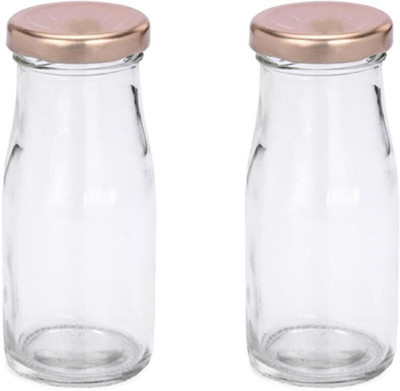 1st Time 100 ml Glass Bottle(Pack of 2, Clear)