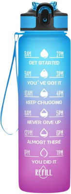 CANWELL 1000 ml Plastic Bottle(Pack of 1, Multicolor)